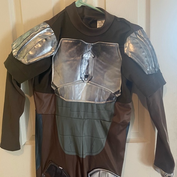 EUC Kids mandalorian costume only bodysuit star wars - Picture 4 of 6